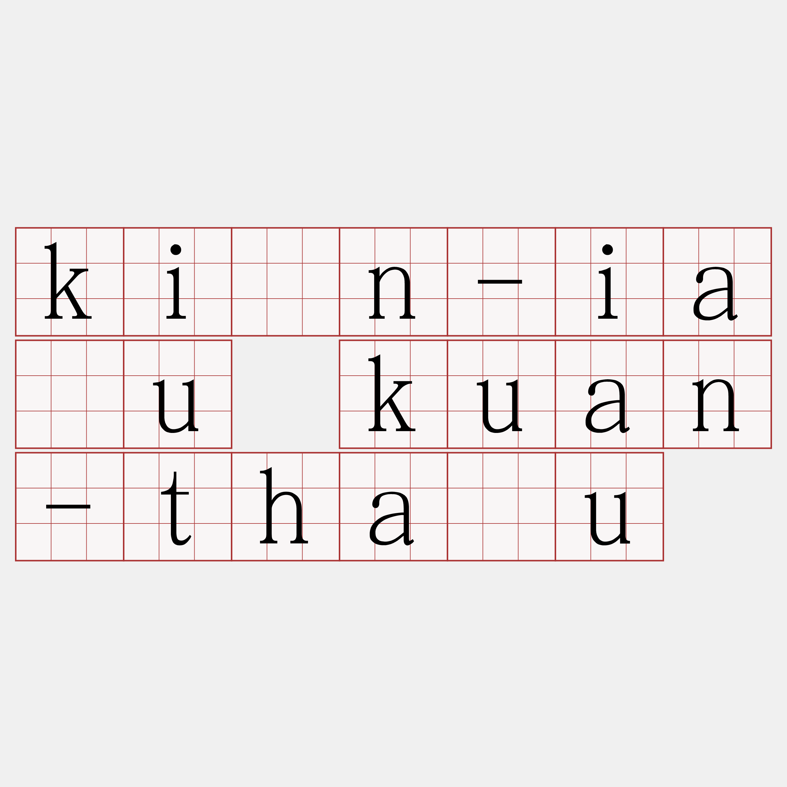 kín-iàu kuan-thâu